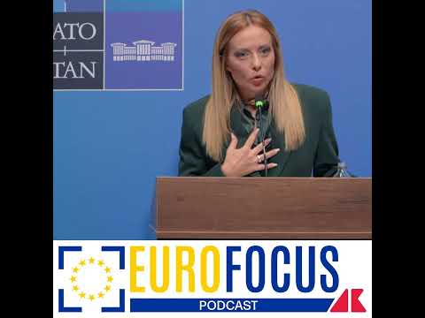 Meloni: “L’Europa deve garantirsi la sicurezza da sola”