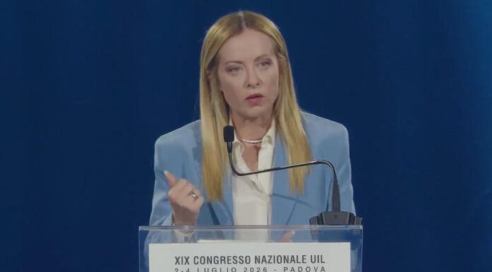 Meloni al congresso della Uil a Padova: “Salario giusto una vittoria di tutti i lavoratori”