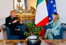 Meloni vede Parmitano a Palazzo Chigi: “Dai lustro a intera nazione”
