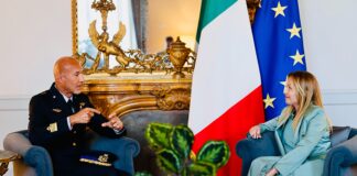Meloni vede Parmitano a Palazzo Chigi: “Dai lustro a intera nazione”