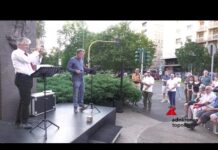 Memoria: con un monologo civile a Piazzale Loreto la cittadinanza inciampa nel ricordo
