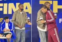 Messi ‘ignorato’ da Durant, De la Fuente fischiato: la conferenza show prima della finale dei Mondiali