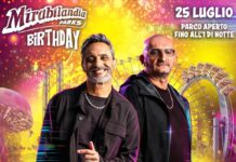 Mirabilandia, il parco divertimenti compie 34 anni: festa-pop con Giorgio Vanni e le sigle dei cartoni