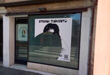 Mis Vicenza, strappata la vetrofania di Sergio Ramelli presso la sede di Corso Felice Mis Vicenza Sergio Ramelli