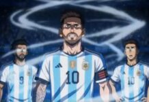 Mondiali, Messi e l’Argentina diventano… un anime