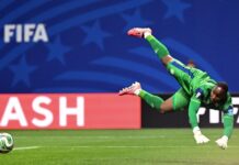 Mondiali, Mpasi show nel primo tempo contro l’Inghilterra: chi è il portiere del Congo