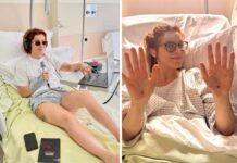 Noemi, la sessione di canto in ospedale e le dimissioni: come sta dopo la caduta dal palco