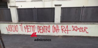 “Nordio ti metto dentro una R4”, scritta choc firmata Br a Roma