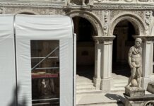 Restauri a vista e ricerca all’avanguardia su due simboli del Palazzo Ducale di Venezia