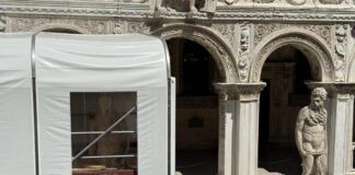 Restauri a vista e ricerca all’avanguardia su due simboli del Palazzo Ducale di Venezia