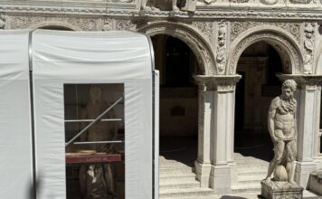 Restauri a vista e ricerca all’avanguardia su due simboli del Palazzo Ducale di Venezia