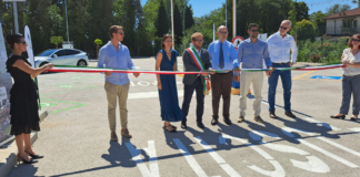 Vicenza, inaugurato in via Adige un nuovo parcheggio da 100 posti Parcheggio vicenza via Adige inaugurazione