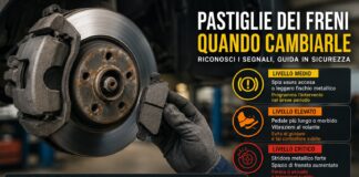 Quando cambiare le pastiglie dei freni, i segnali da riconoscere