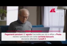Pensioni, dal primo agosto i pagamenti – Video