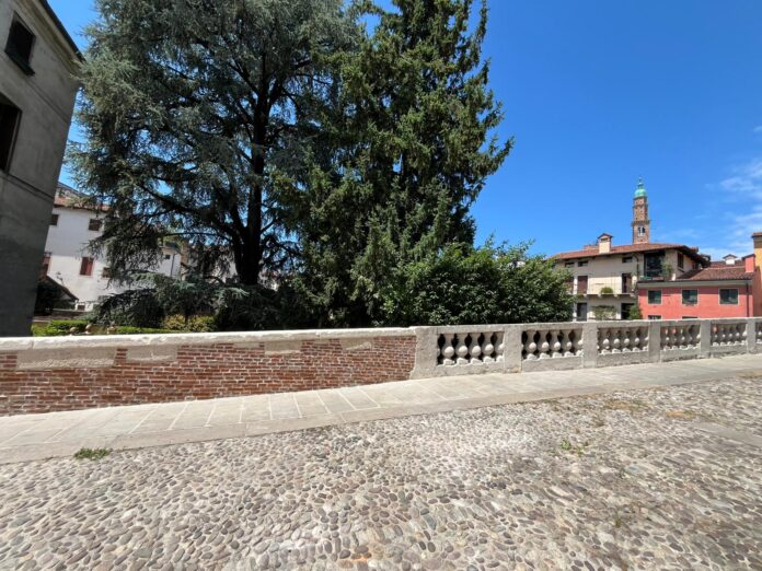 Ponte San Michele Vicenza lavori restauro Ponte San Michele Vicenza lavori restauro