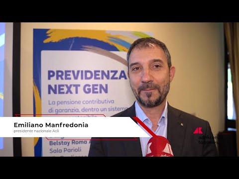 Previdenza: Manfredonia (Acli), ‘Il contributivo rischia pensioni povere, serve una tutela di