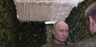 Putin e l’incontro in prima linea con i generali, uno show girato in studio?