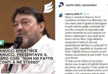 Ranucci, Esperia: “In un video smentisce sé stesso, a quale versione dobbiamo credere?”