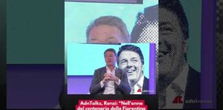 Renzi: “Nell’anno dei 100 anni di Fiorentina spero nello scudetto e nel centrosinistra al governo”