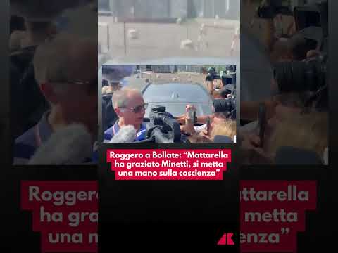 Roggero a Bollate: “Mattarella ha graziato Minetti, si metta una mano sulla coscienza”