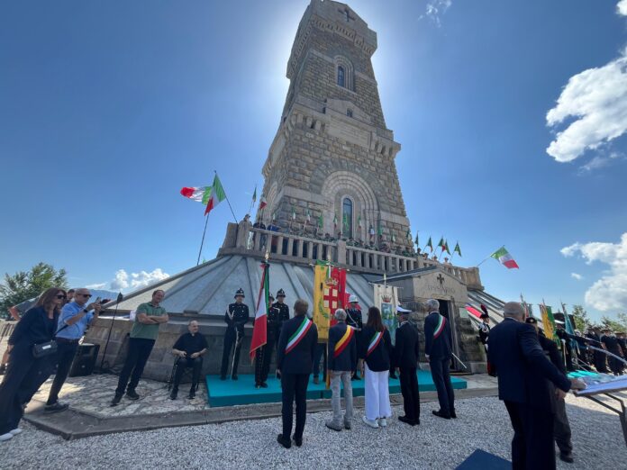 Sacrario Pasubio 100 anni cerimonia Sacrario Pasubio