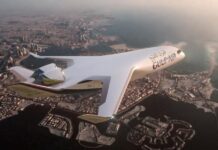Salotti, design ‘a razza’ e niente finestrini: nel 2030 arriva aereo del futuro