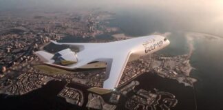 Salotti, design ‘a razza’ e niente finestrini: nel 2030 arriva aereo del futuro