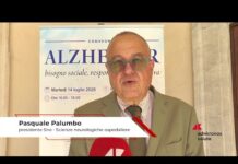 Salute: Palumbo (Sno), ‘farmaci disease-modifying modificano decorso Alzheimer’