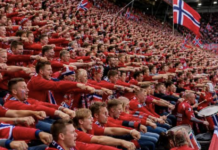 Norvegia torna a casa dopo i Mondiali, il ‘row’ con il principe e 90mila tifosi Viking row