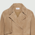Fashion Forecast: le silhouette avvolgenti che domineranno la moda dei mesi freddi Capispalla, Giacca in camoscio naturale (Marella)