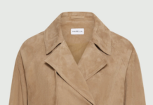 Fashion Forecast: le silhouette avvolgenti che domineranno la moda dei mesi freddi Capispalla, Giacca in camoscio naturale (Marella)