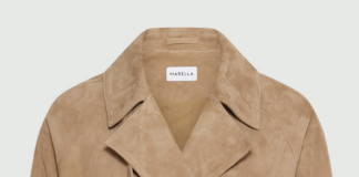 Fashion Forecast: le silhouette avvolgenti che domineranno la moda dei mesi freddi Capispalla, Giacca in camoscio naturale (Marella)