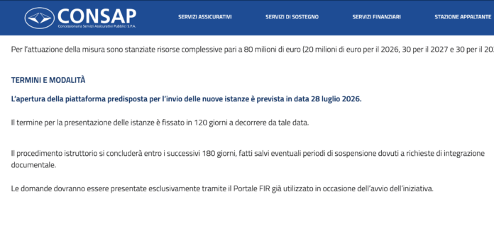 Fondo Indennizzo Risparmiatori Fondo Indennizzo Risparmiatori, riapertura domande