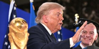 “Se la tua squadra perde…”, la battuta a Infantino: anche per Trump Argentina favorita?