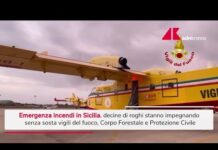 Sicilia, scoppia emergenza incendi – Video