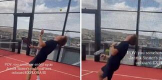 Sinner, il padel fa male: Jannik ‘preso a pallate’