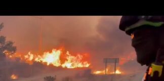 Spagna, incendio devastante in Andalusia: vigili del fuoco cercano di domare le fiamme