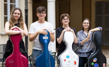 Notturni d’Estate, concerto dello Stauffer Cello Quartet a Villa Ghislanzoni Curti di Bertesina Notturni d'Estate