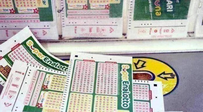 SuperEnalotto, nessun ‘6’ né ‘5+1’: jackpot sale a 197 milioni di euro