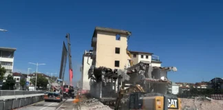 Tav Vicenza, osservando le demolizioni dei palazzi: tutto questo per cosa? tav vicenza