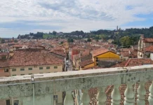 Vicenza, terrazza della Basilica Palladiana aperto fino a fine settembere Terrazza Basilica Palladiana Vicenza