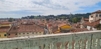 Vicenza, terrazza della Basilica Palladiana aperto fino a fine settembere Terrazza Basilica Palladiana Vicenza