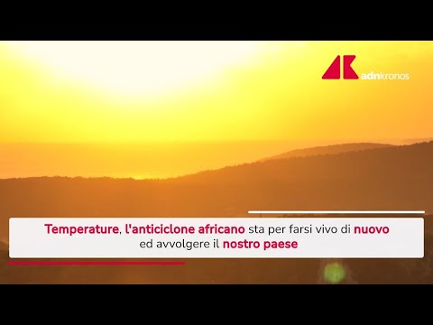 Torna l’anticiclone africano: in arrivo un’ondata di caldo record