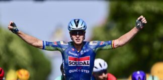 Tour de France, Merlier vince allo sprint la 12/a tappa e Pogacar resta in giallo