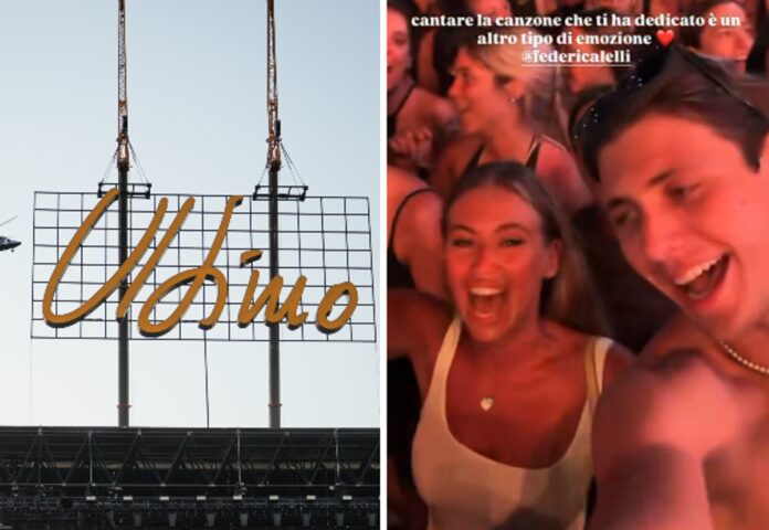 Ultimo, al concerto di Tor Vergata spunta… l’ex fidanzata (a cui ha dedicato 22 settembre)