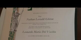 Università: Laurea Honoris causa a Leonardo Maria Del Vecchio