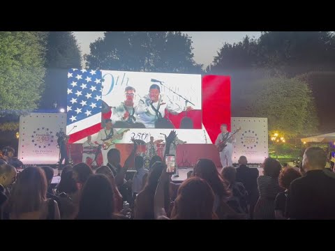 Usa, festa per l’Indipendenza: a Villa Taverna si canta e si balla per il 4 luglio