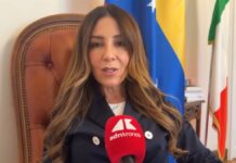 Venezuela, ambasciatrice Uzzo: “Ci servono nostri soldi per ricostruzione. Grazie governo italiano per aiuti”