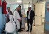 Vicenza, vescovo Brugnotto visita Casa di Cura Villa Berica brugnotto