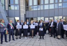 Tribunali, avvocati di tre province in piazza a Vicenza: chiesto ripensamento sul foro a Bassano vicenza tribunali